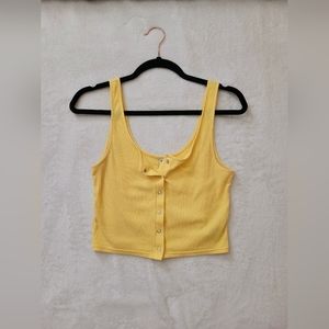 Yellow Crop Top